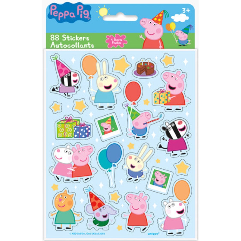 Peppa Pig Stickers 88CT