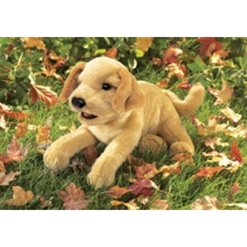 Puppet Yellow Lab Puppy