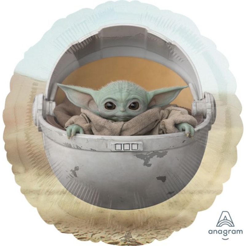 17" Star Wars Mandalorian The Child Mylar Balloon