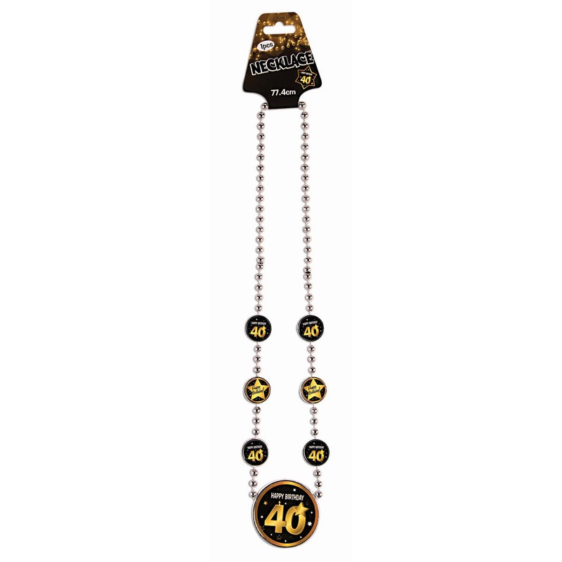 40th Birthday Necklace