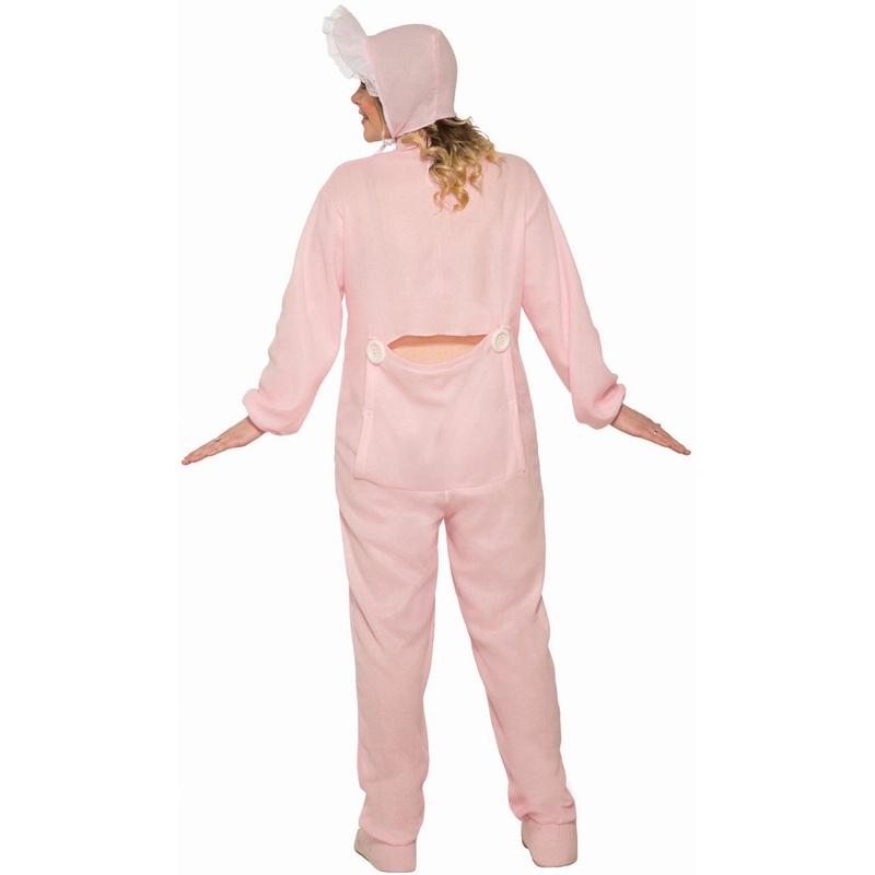 Adult Pink Jammies Costume