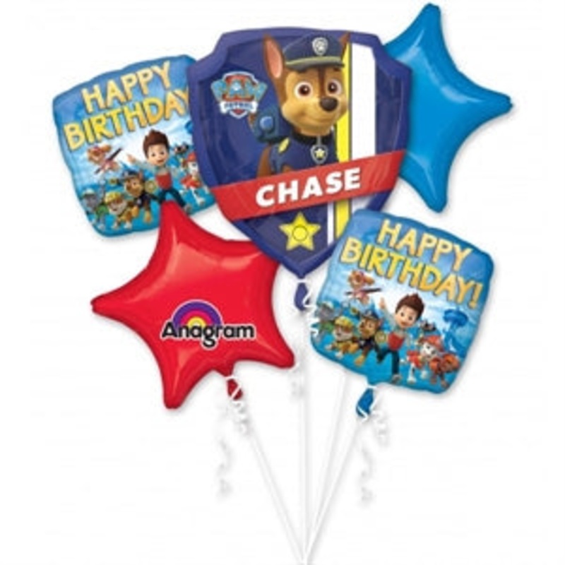 Balloon Mylar Paw Patrol Bouquet