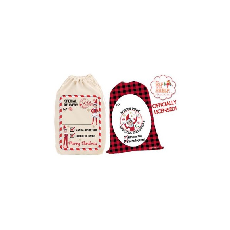 Elf on the Shelf Gift Sack