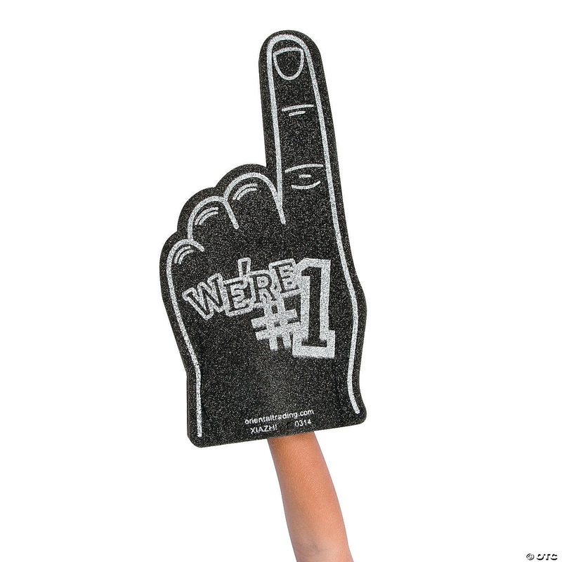 Foam Hand Black