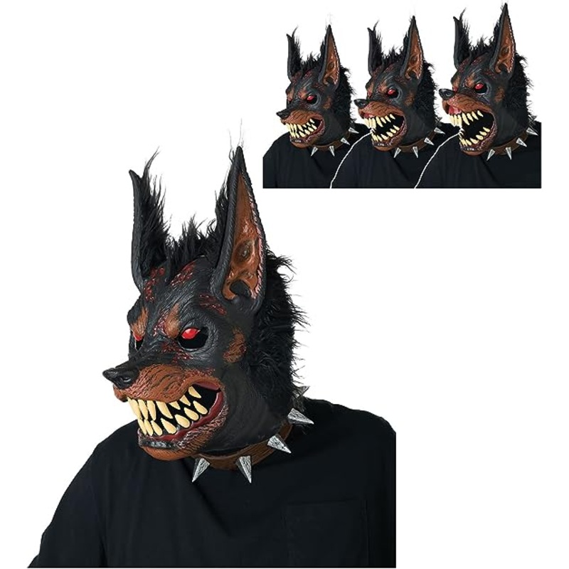 Mouth Moving Hell Hound Mask