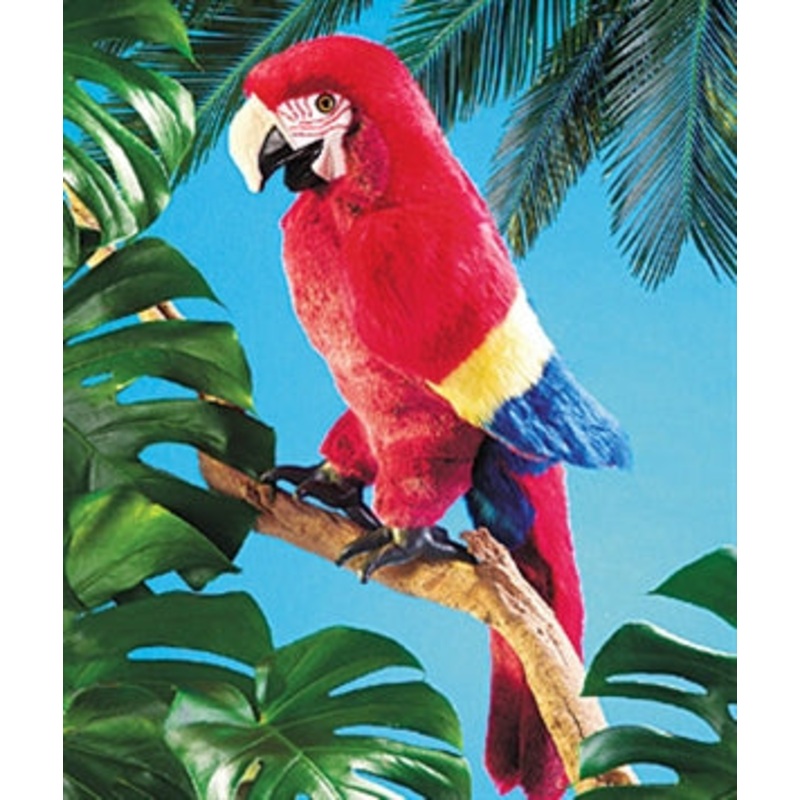 Puppet Macaw Scarlet