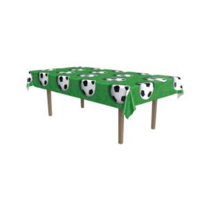 Soccer Ball Plastic Table Cover