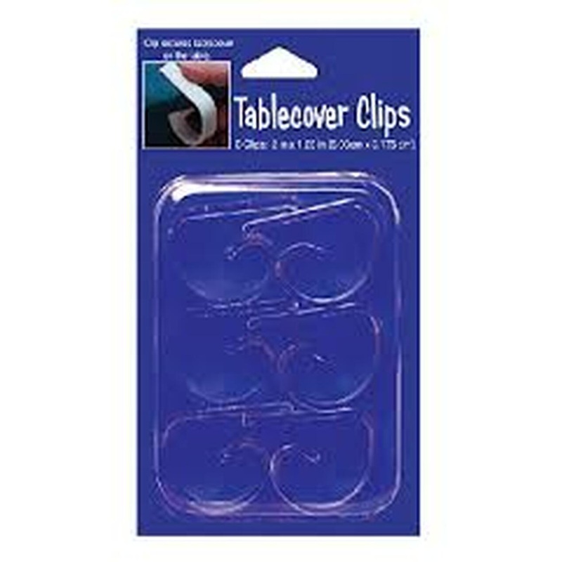 Tablecover Clips 6CT